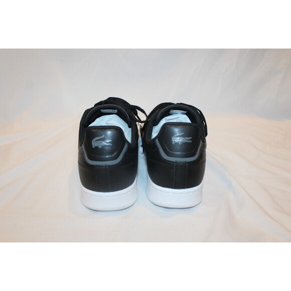 Lacoste Carnaby Pro BL23 Leather Sneakers Black/White Men\'s US 13 EU 47 NWB! main image 6